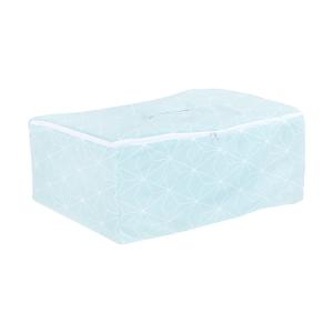 KraftKids Körbchen für Unterbett weiße dünne Diamante auf Mint 60 x 40 x 17 cm