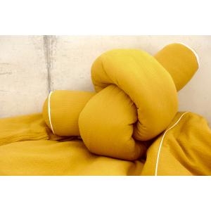 KraftKids Bettrolle Doppelkrepp Gelb Mustard Stärke: 10 cm, Rollenlänge 200 cm